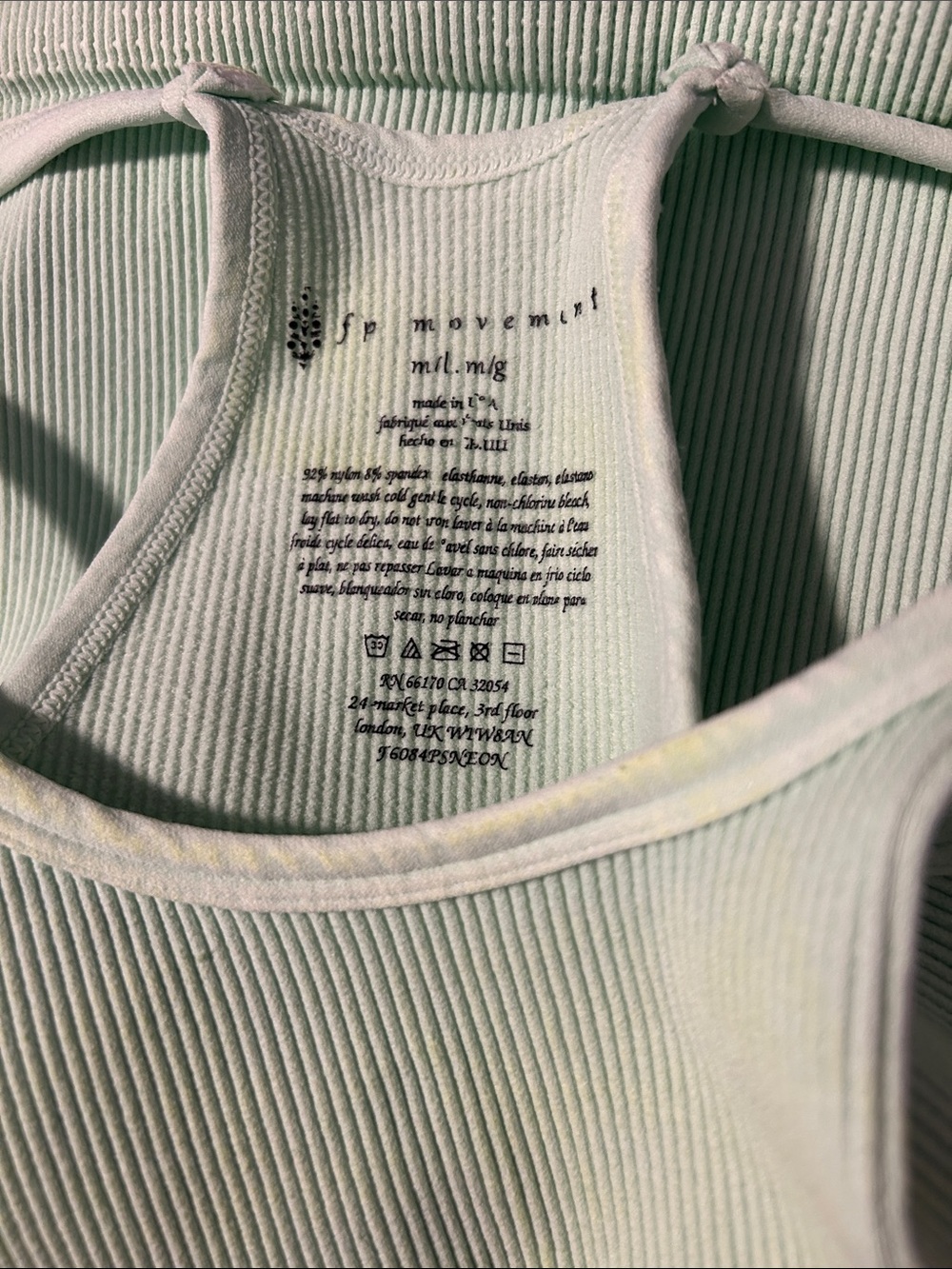 NWOT FP Movement Happiness Runs Crop Tank - Picture 8 of 12